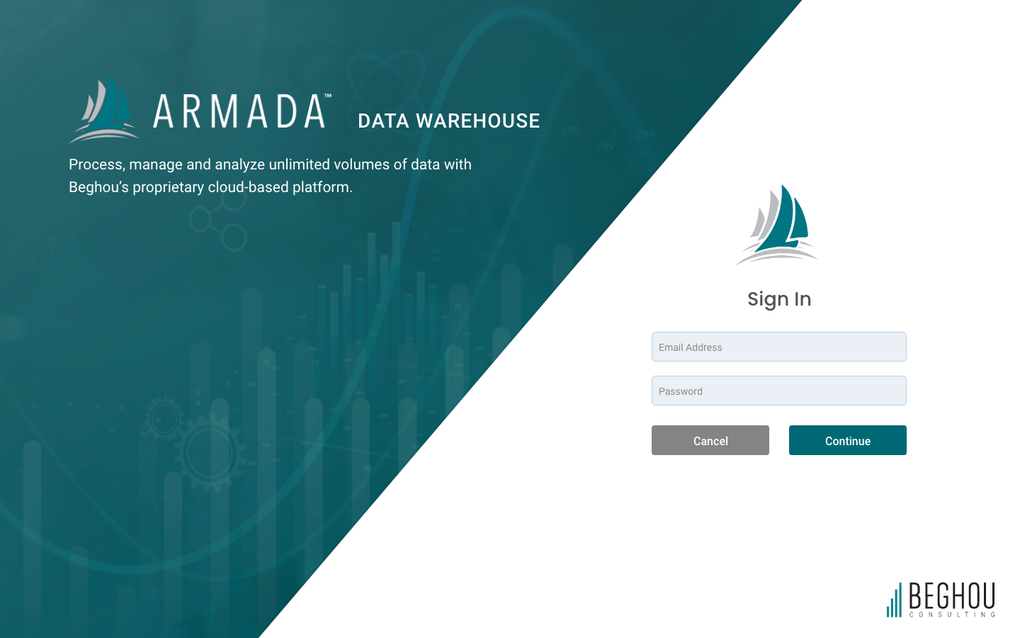 Warehouse - Login Page