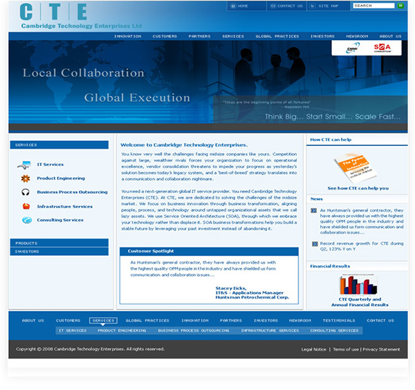 CTE - Cambridge Technology Enterprises